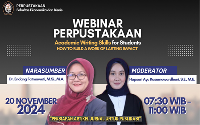 Webinar: Academic Writing Skills For Students: How to Build a Work of Lasting Impact