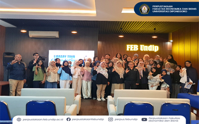 “Library Tour & Orientation 2026: Get to Know the FEB UNDIP Library”